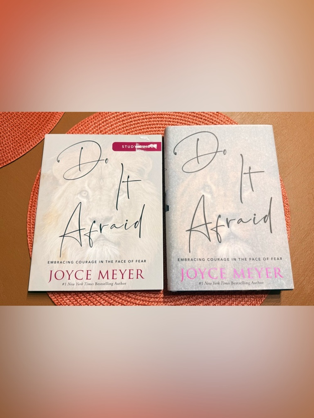 Joyce Meyer Do It Afraid - White Cover Inspirational Book